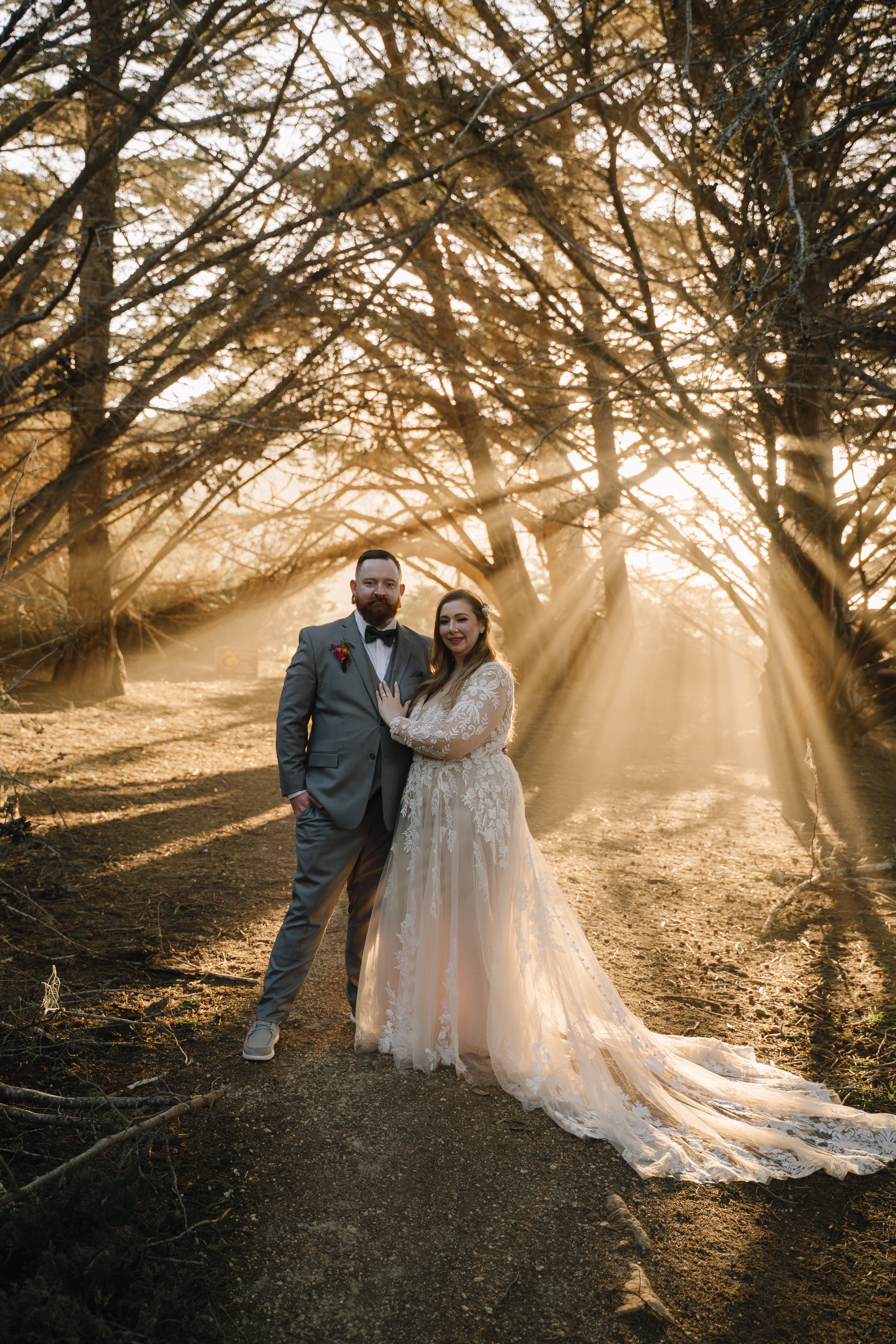 Big Sur Elopement Sunset Portraits