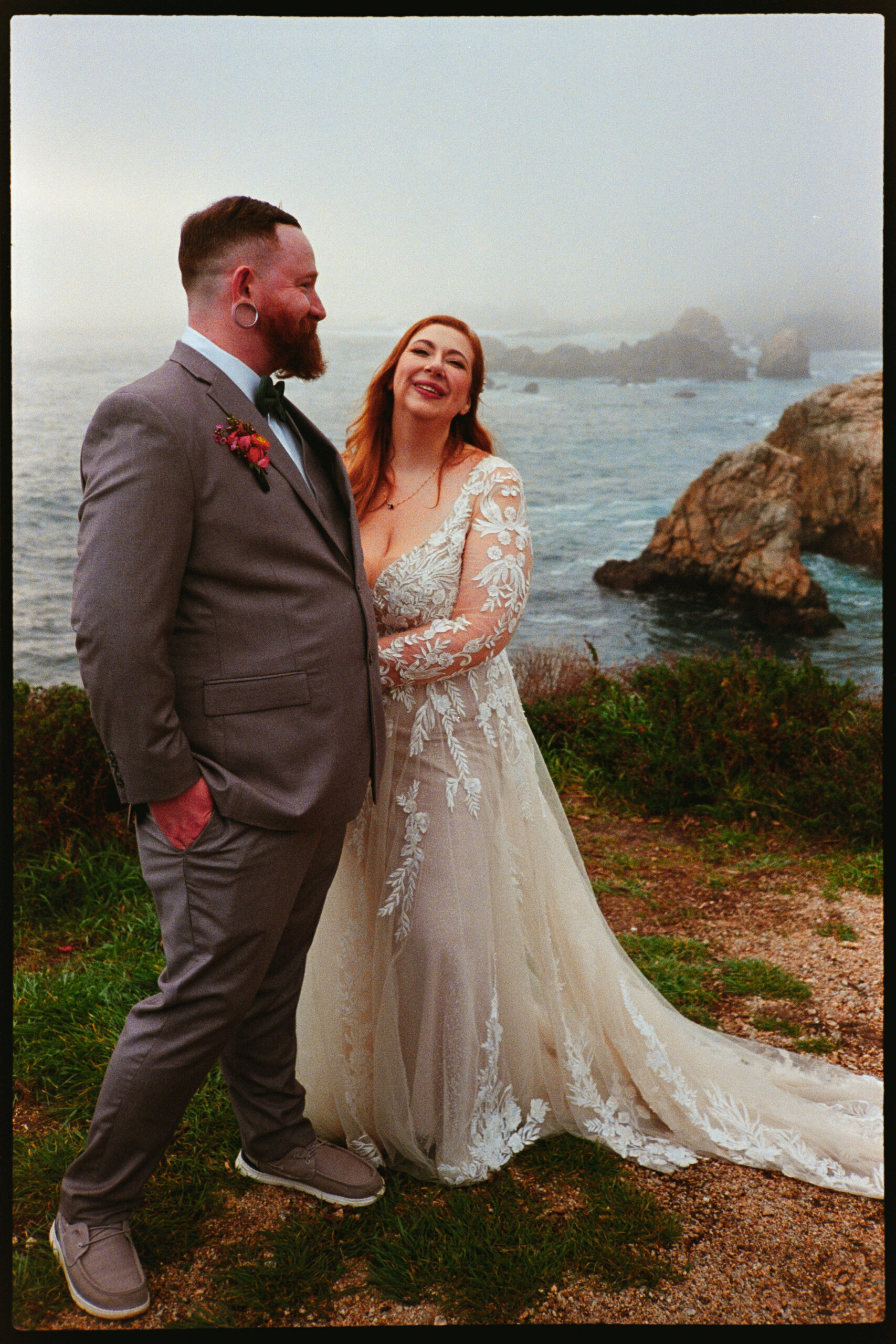 Big Sur Elopement Film Photos