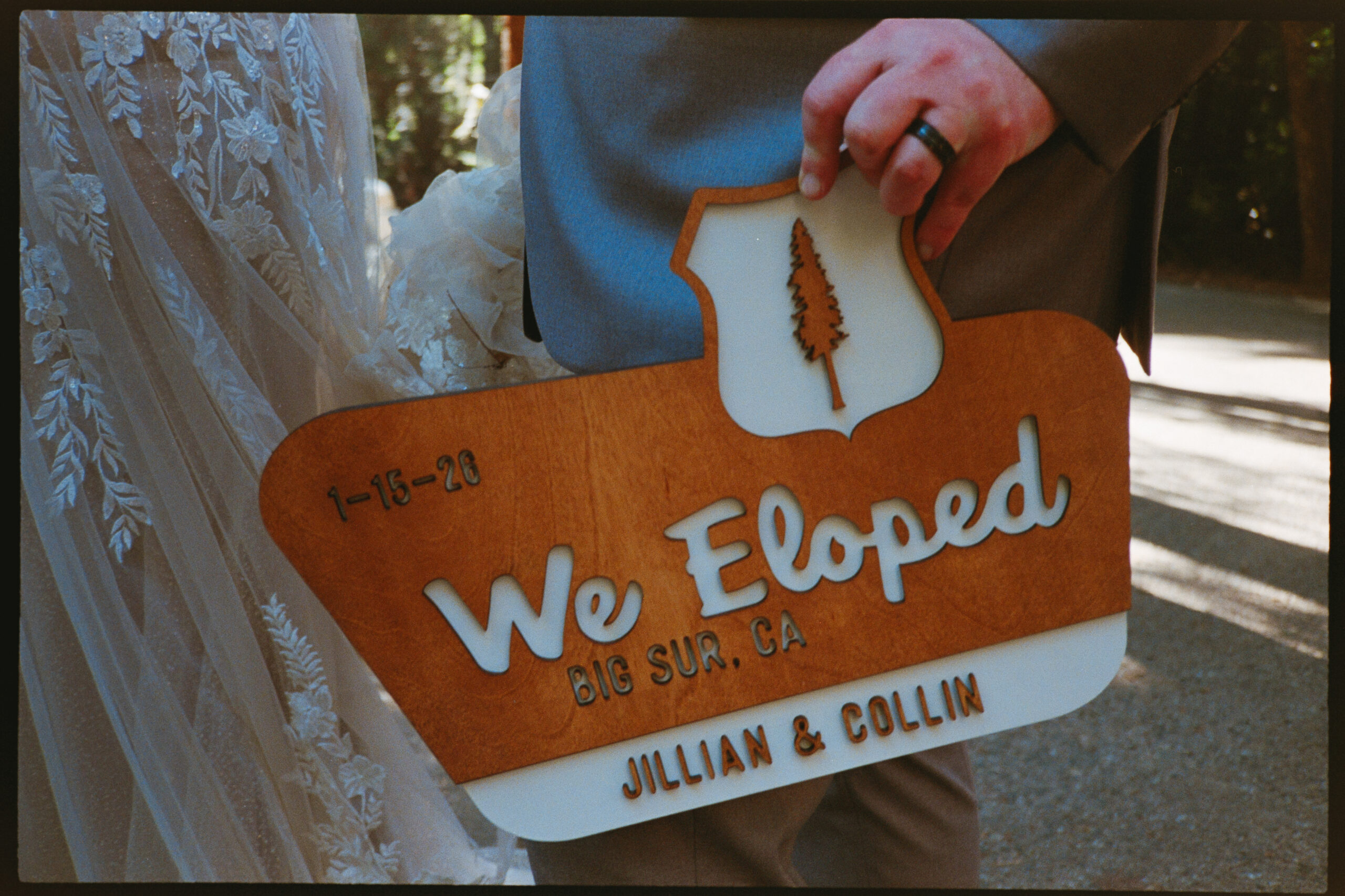 Big Sur Elopement Film Photos
